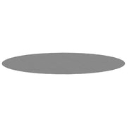 Telo Sotto Piscina Grigio Chiaro ?550 cm Geotessile Poliestere