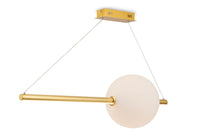 Lampada pendente Modern in Metallo Freccia Oro
