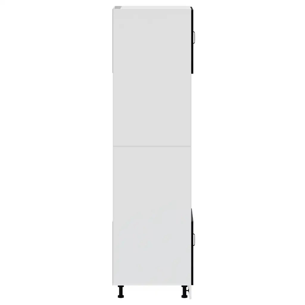 Armadi Forno 2 pz Porto Neri in Legno Multistrato 3315052
