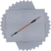 Pannelli di carta idrica per calligrafia, 8 pezzi, riutilizzabili, 43 x 34 cm, mattoncino per calligrafia.