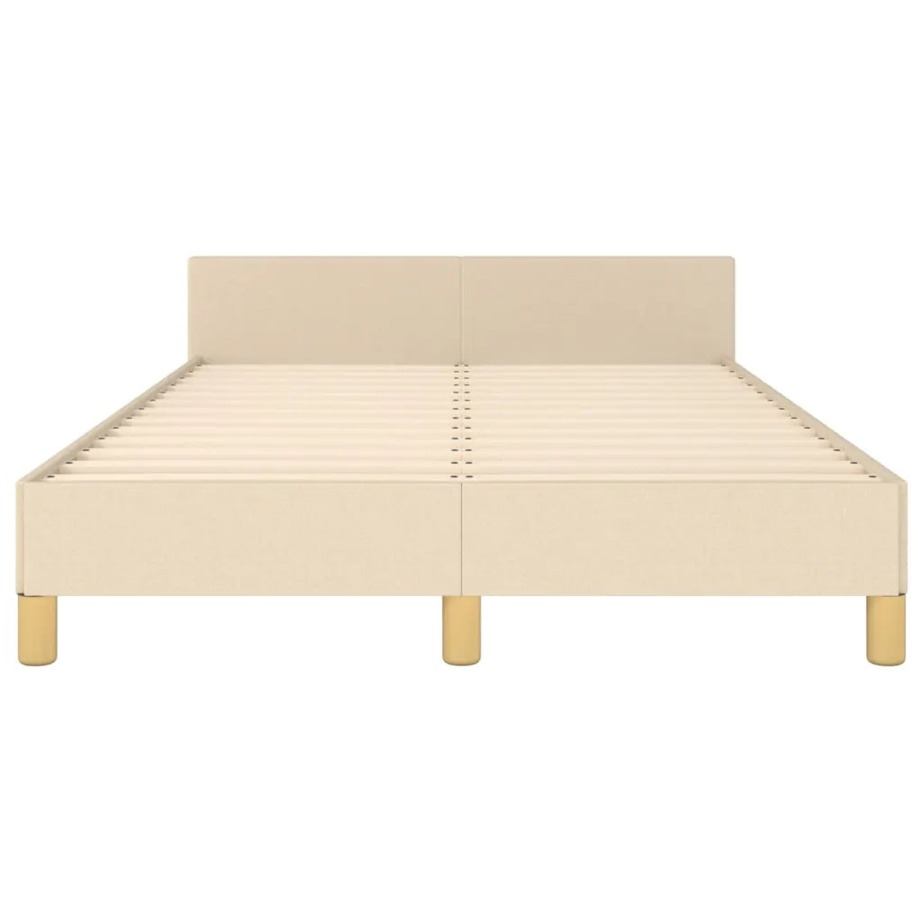 Giroletto senza Materasso Crema 120x190cm in Tessuto