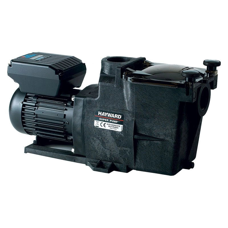 Pompa Per Filtrazione A Velocità Variabile Hayward Super Pump Vstd Raccordi  50 Mm Con Adattatore  38 Mm - 1 Hp