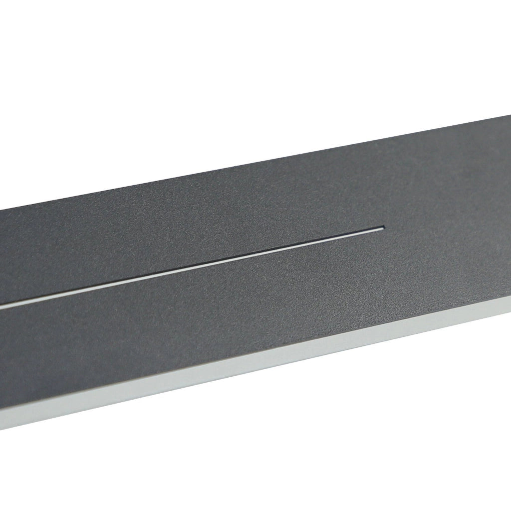 ZMH Applique LED per interni nera 30cm 60cm 100cm