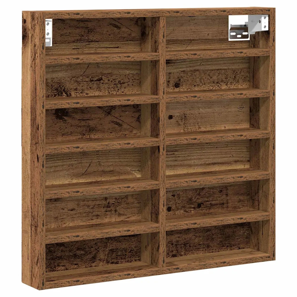 Vetrina Legno vecchio 60 x 8,5 x 58 cm Legno multistrato 869189