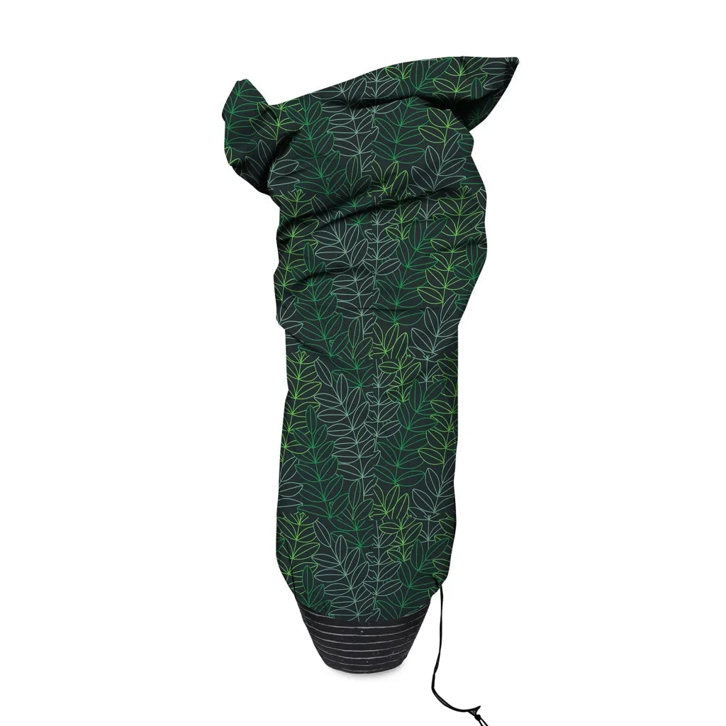 Capi Copertura per Piante Grande 150x250 cm Stampa Verde e Nera 442130