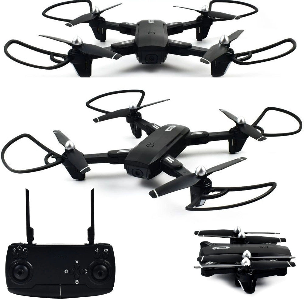 Trade Shop - Drone Quadricottero Rc Q-dr9 Doppia Fotocamera Controllo 4k Hd Fpv Wifi 2.4ghz -