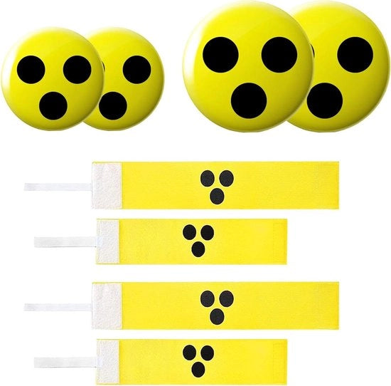 Accessori per la mobilità 4 pezzi - bracciale per ipovedenti - ausilio per familiari e amici - regalo per ipovedenti e persone con vista limitata .
