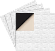 Pannello di riparazione per vasca idromassaggio 20x20cm - Butilrubber/Aluminio - Adesivo - Spessore 1mm - Adatto per vasche da bagno esterne - Quantità sufficiente