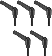 Flesselli adattabili 5 pezzi - Chiavi a vite con manopola - Materiale alluminio lega - Viti esterne a vite - Per macchine e apparecchiature - Viti a manopola