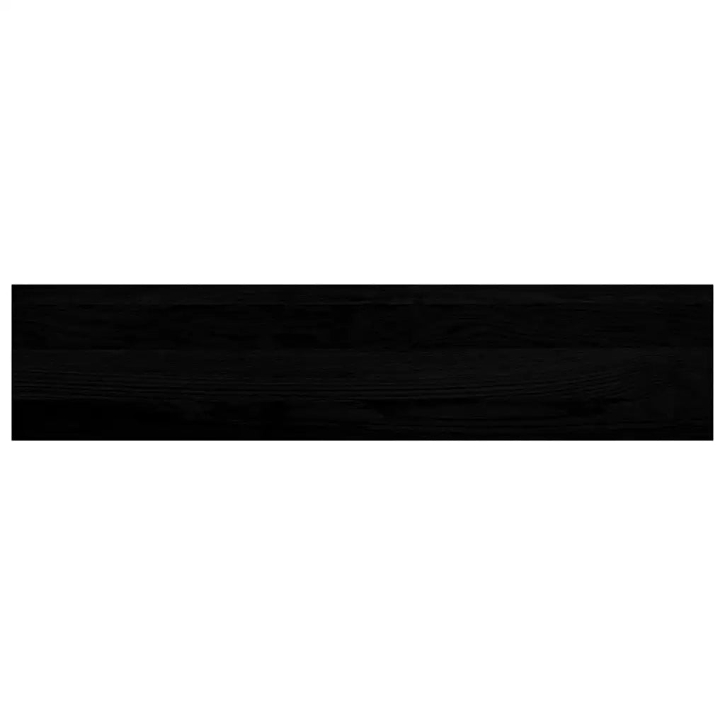 Davanzali 2 pz Marrone Scuro 90x20x2 cm Legno Massello Rovere 4009175