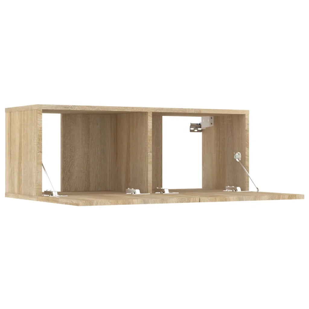 Set di Mobili Porta TV 5 pz Rovere Sonoma in Legno Multistrato 3114440