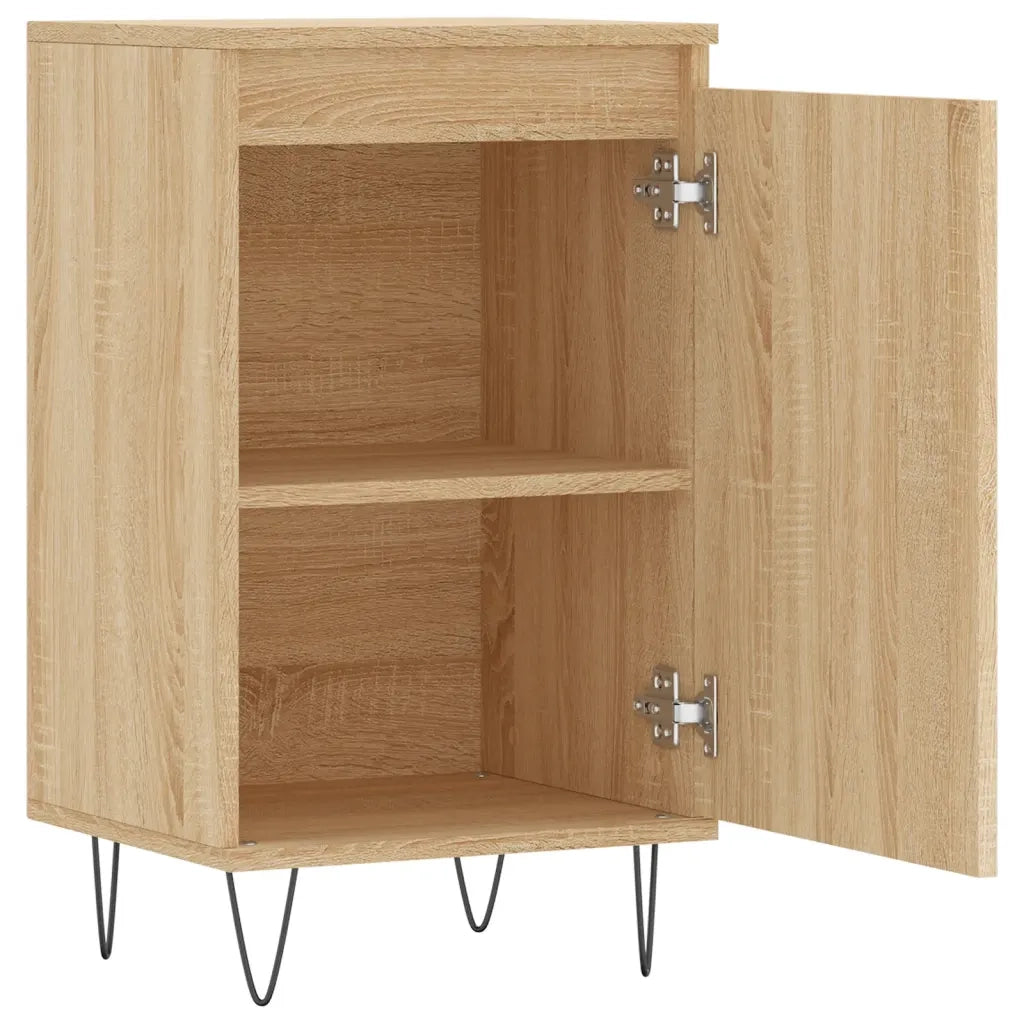 Credenze 2 pz Rovere Sonoma 40x35x70 cm in Legno Multistrato