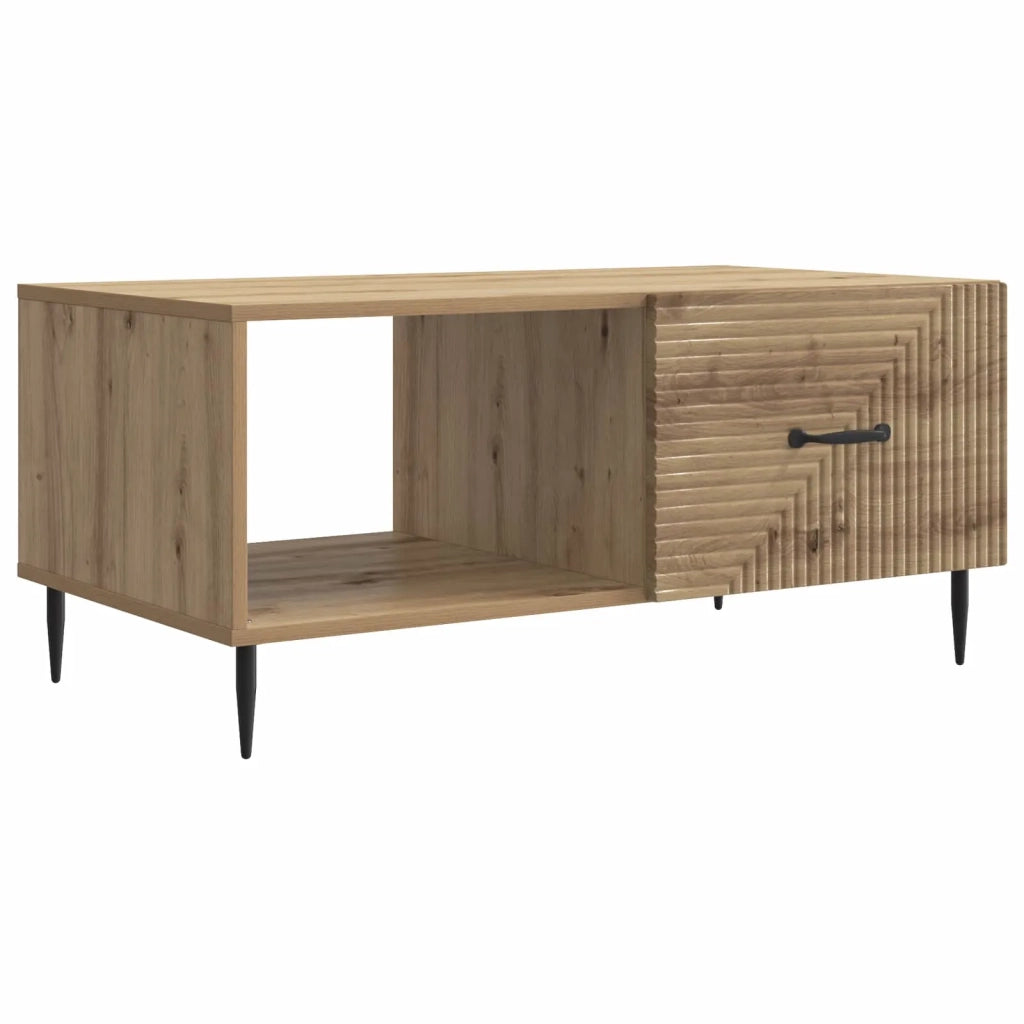 Tavolino da salotto | Tavolino da caff¨¨ | Tavolino da Soggiorno Rovere Artigianale 90 x 50 x 40 cm