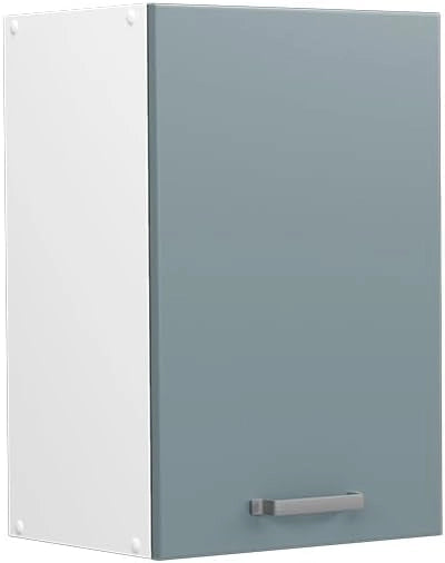 Pensile da cucina R-Line, Grigio-blu, 40 cm, per la libera combinazione all'interno di sistemi cucina modulari