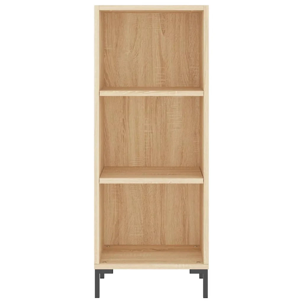 Buffet credenza cassettiera armadio mobile contenitore organizer cucina soggiorno rovere Sonoma 34,5 x 32,5 x 90 cm legno ingegnerizzato marrone 02_0031506