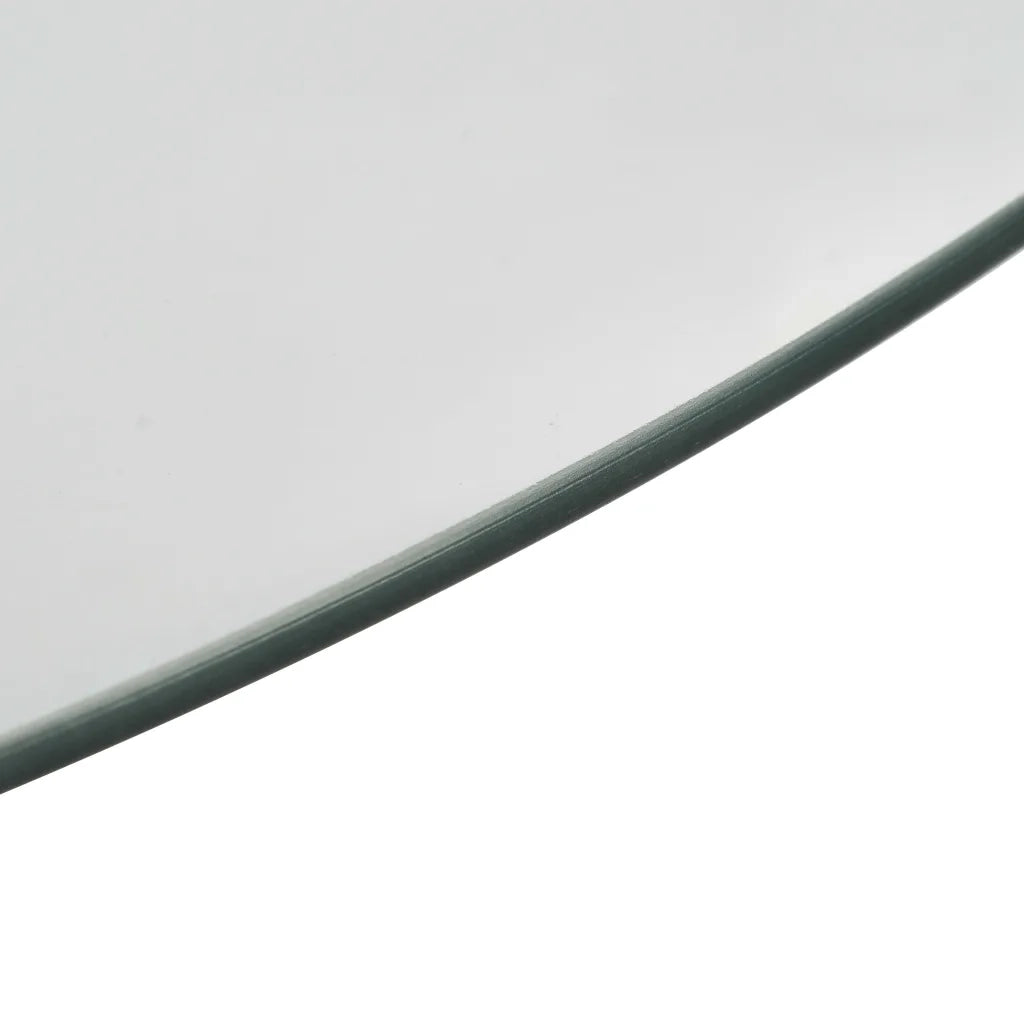 Vassoio Girevole Trasparente 60 cm Vetro Temperato CFW1968932