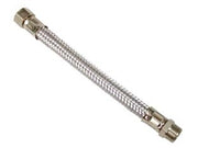 FLESSIBILE INOX M3/8 - F3/8- - M 3/8 F 3/8 cm.50 - 10 pezzi AGLAIA