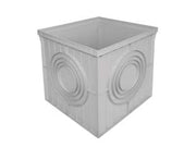 POZZETTO SINGOLO SENZA COPERCHIO  cm.20x20x20h.