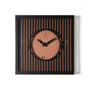 Orologio da parete elegante Tiffany piccolo Nero,mocha mousse