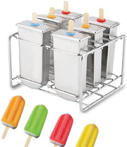 Supporto per gelato - Disegno innovativo - Colore argento - Ideale per uso domestico - 6 modelli