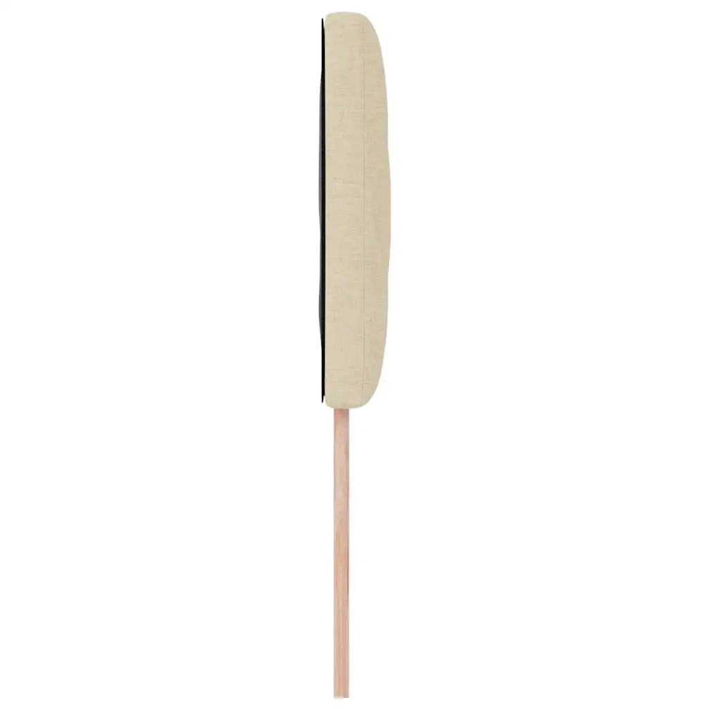 Testiera LED Crema 90 cm Tessuto 3338192