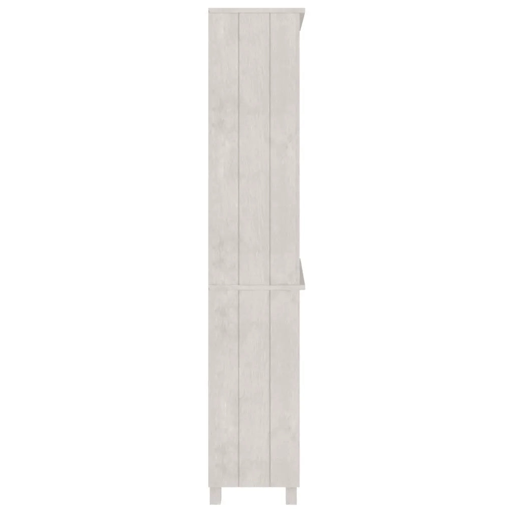 Credenza HAMAR in Legno Massello di Pino Bianca 3100939