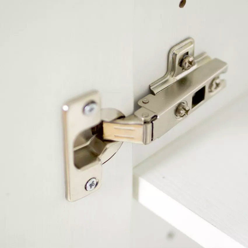 Armadietto Multiuso 2 Ante 72,3x36x81 cm in Truciolare Nobilitato Bianco