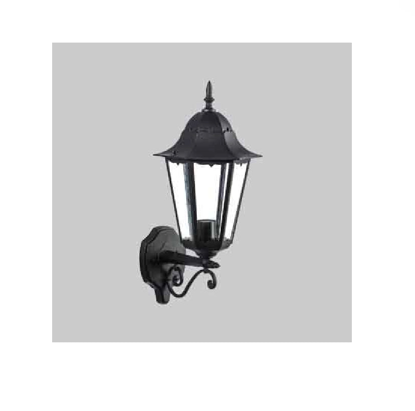 LANTERNA DA PARETE 'ERMES UP' Colore Nero