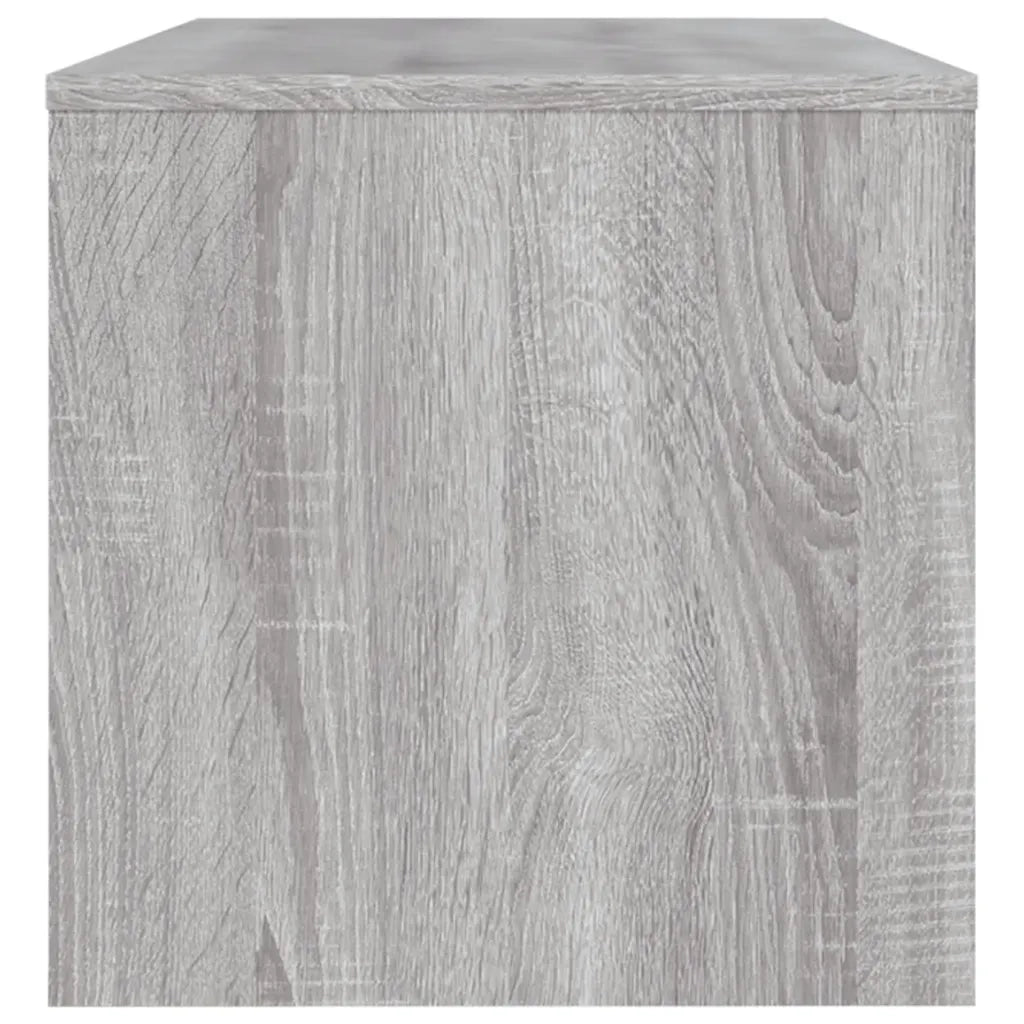 Mobile Porta TV-Credenza per TV Grigio Sonoma 120x34x37 cm in Legno Multistrato