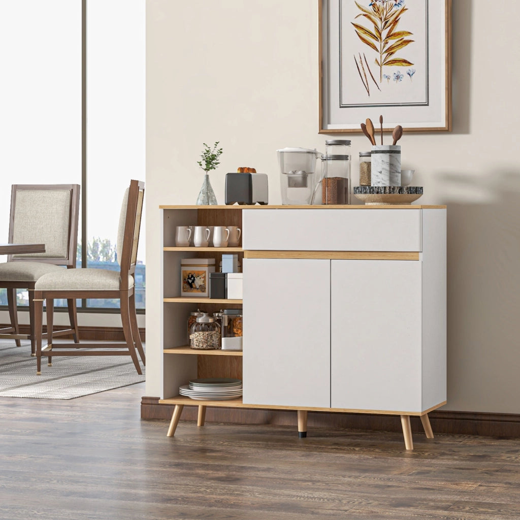 Buffet armadio cucina ¨C zephmum ¨C bianco