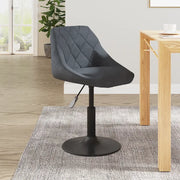 Sgabello da Bar Grigio Scuro in Velluto cod mxl 55007