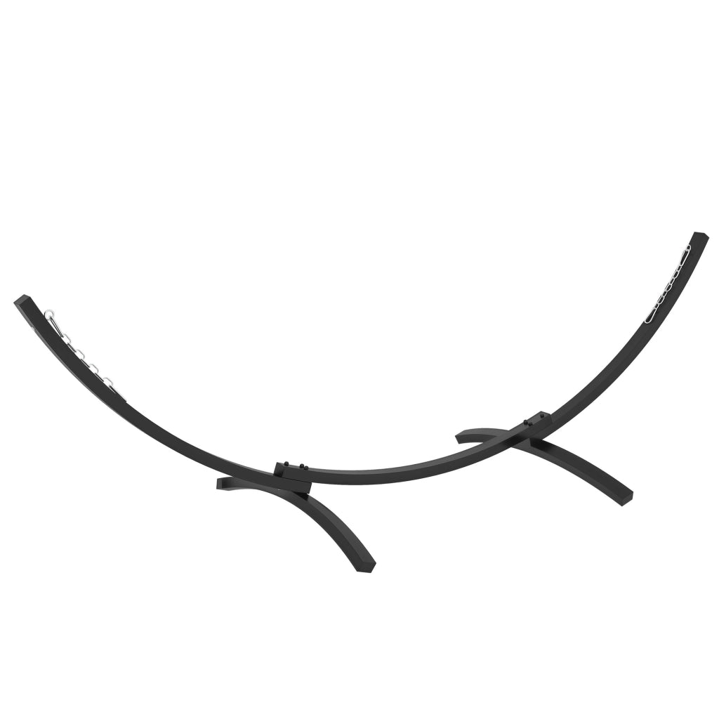 Supporto per amaca in metallo robusto ¨C Zephmum ¨C Grigio 360 cm per amache 270-330 cm