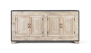 Credenza a quattro ante con dettagli intagliati a mano 195cm