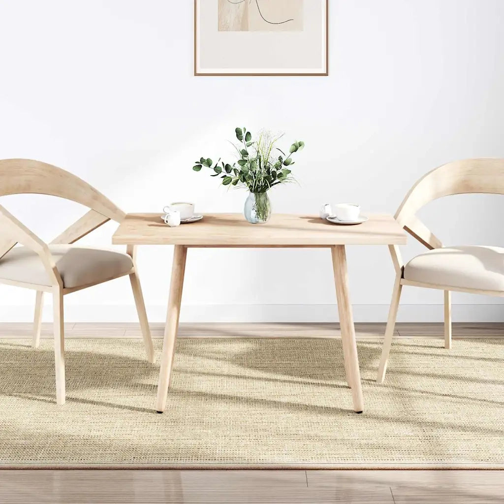 Piano Tavolo 100x50x2,5 cm Legno Massello di Pino Rettangolare 824405