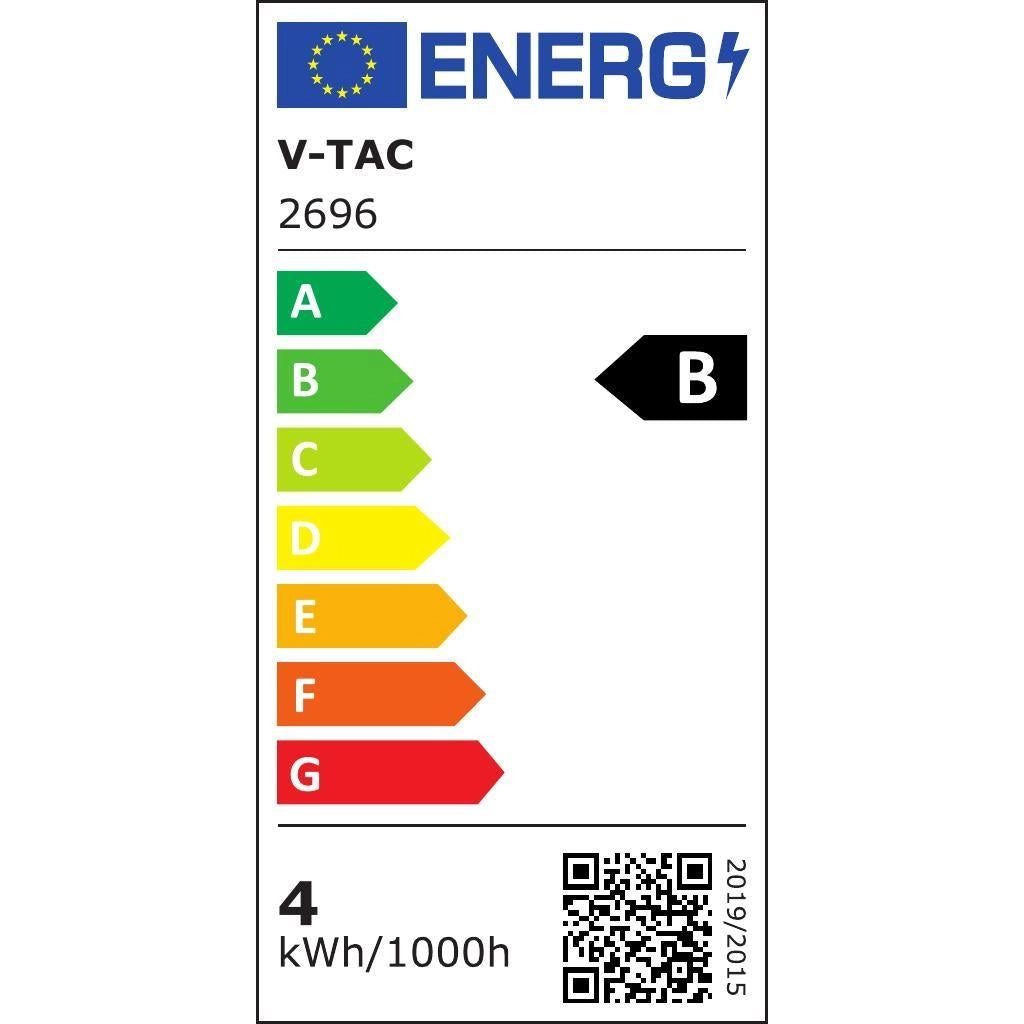 Striscia LED V-TAC SMD2835 24V IP20 3000K 800lm/m 5m