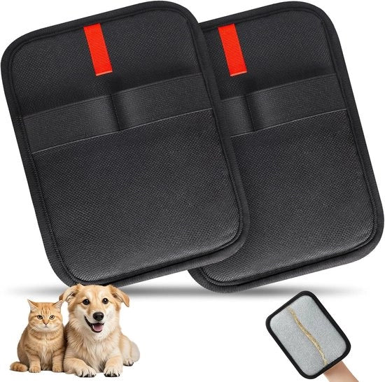 2 manici di pulizia elettrici statici, manici di pulizia elettrici statici riciclabili per animali domestici, gomme per poltrone, mobili, tappeti e sedili di auto
