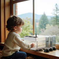 Fudajo Incubatrice di superficie completamente automatica 24 uova Covatrice polli, anatre, pulcini