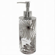 Trade Shop - Dispenser Porta Sapone Liquido Fantasia Tropicale Accessorio Arredo Bagno 87067 -
