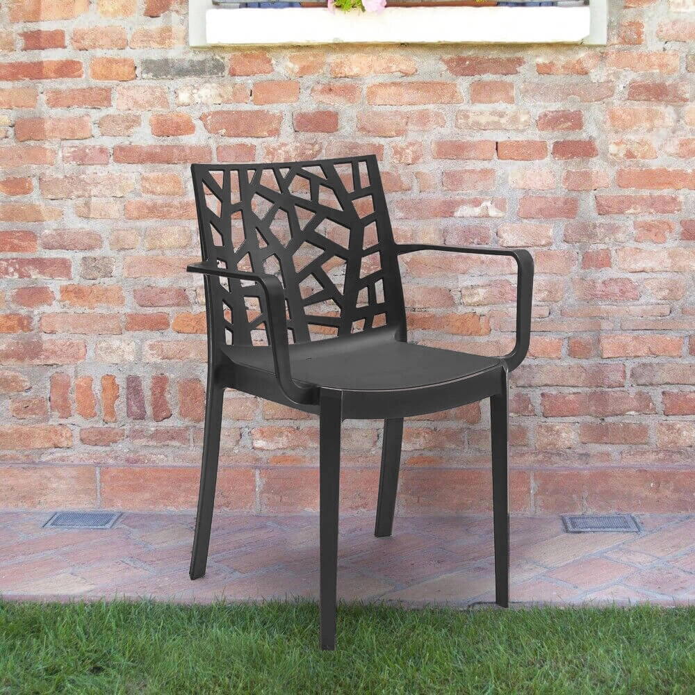 Poltrona da Giardino in Polipropilene cm 55x58x82 - MATRIX