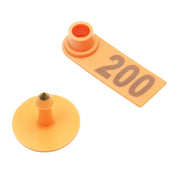 100 Marchi Auricolari Per Bestiame Numerate 101-200 Set Marchi Auricolari In Plastica Per Bestiame per ovini