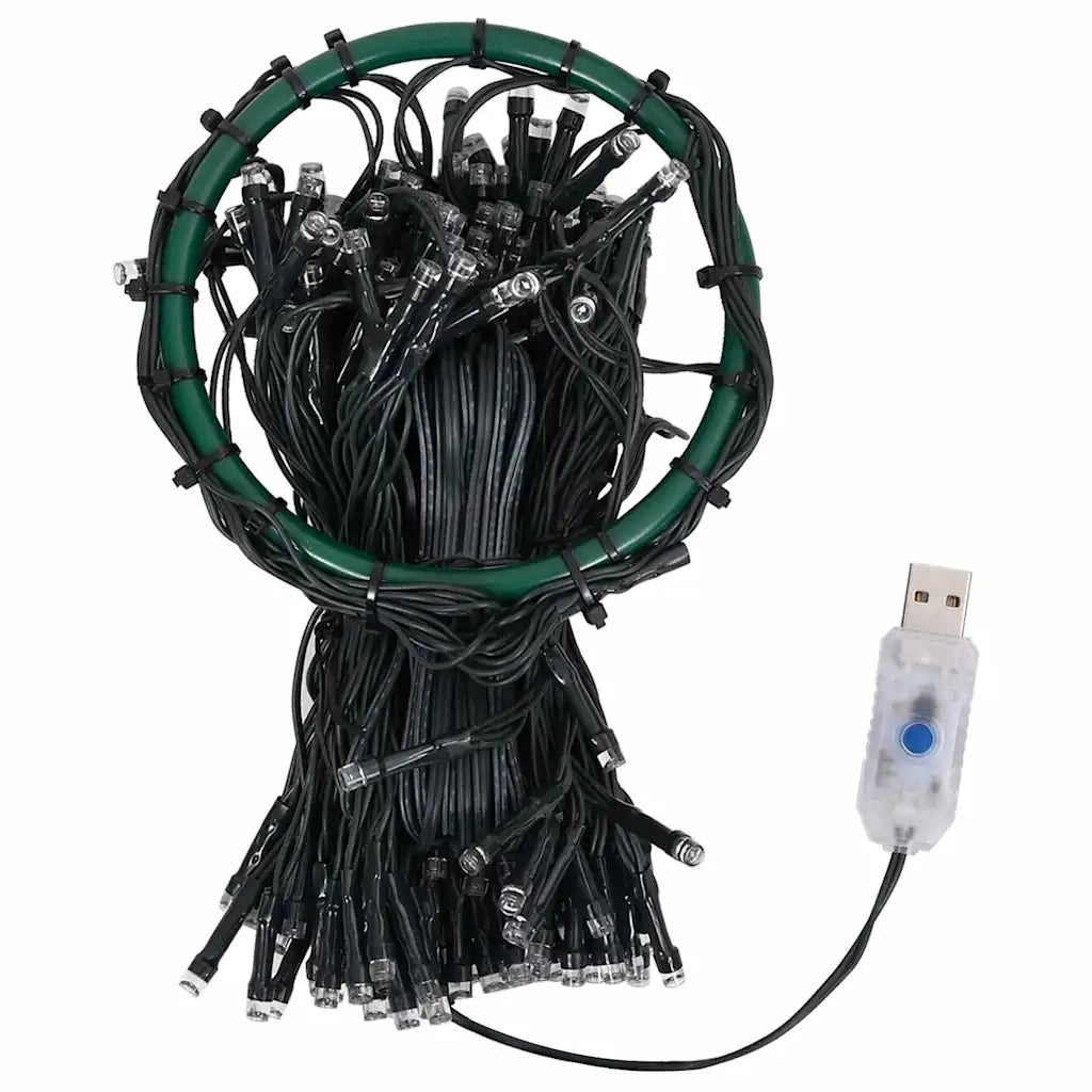 Rete di Luce per Albero di Natale 300 LED Blu 300 cm CFW9958743