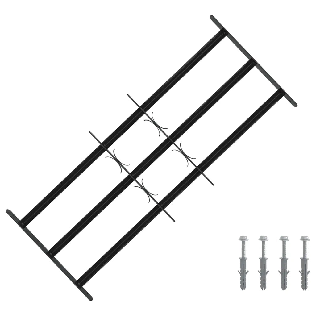 Griglia di Sicurezza per Finestra con 3 Traversine 3 pz CFW8155969