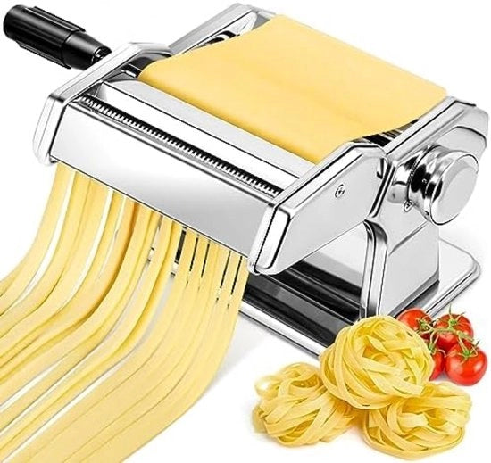 Macchina per pasta manuale con regolazione della spessore e funzione di taglio