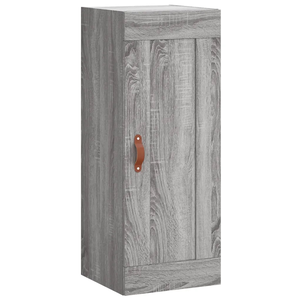Credenza Grigio Sonoma 34,5x34x180 cm in Legno Multistrato 3200431