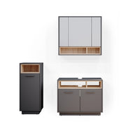 Vicco Set mobili bagno Antracite 3 parti