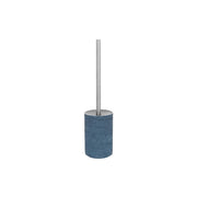 Portascopino blu pastello linea Arizona in poliresina design moderno Feridras