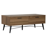 Porta Tv 2 Cassetti 110x50x40 Dakota Naturale/nero