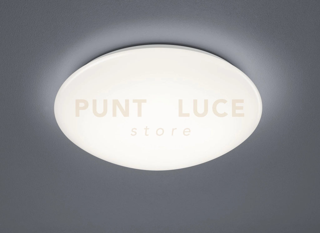 PAOLO H2O PLAFONIERA LED  15W 1500lm, 3000K DIFFUSORE SATINATO IP44 D.37CM