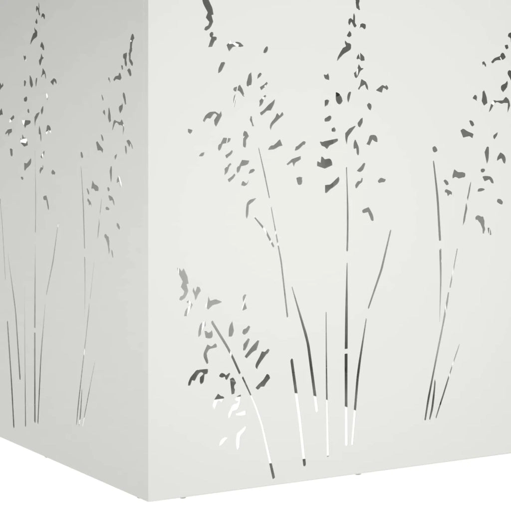 Vaso da giardino 2 pz Bianco 50 x 50 x 75 cm 8005767