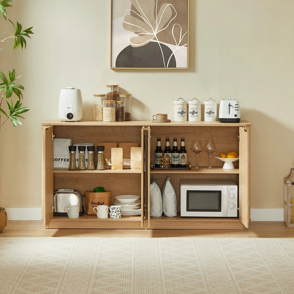 Mobile TV Credenza ¨C MINIMAL ¨C Rovere, Legno, 160x80x40